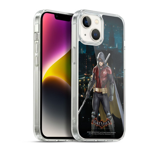 Batman Arkham Knight Characters Red Robin Soft Gel Case for Apple iPhone 14