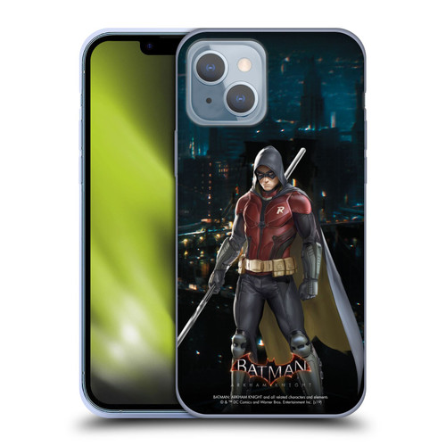 Batman Arkham Knight Characters Red Robin Soft Gel Case for Apple iPhone 14