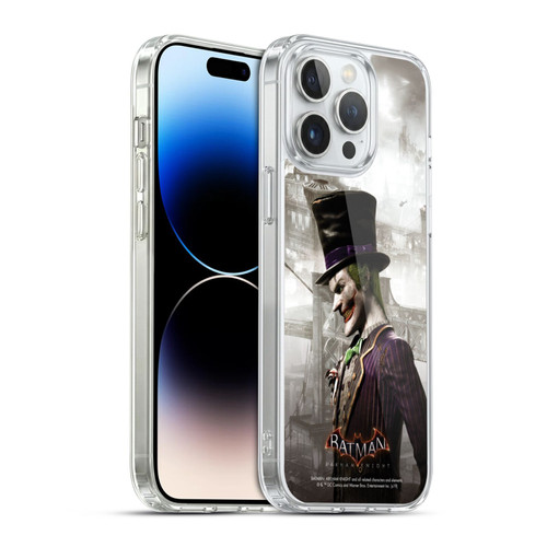 Batman Arkham Knight Characters Joker Soft Gel Case for Apple iPhone 14 Pro Max