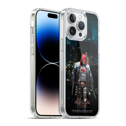 Batman Arkham Knight Characters Red Hood Soft Gel Case for Apple iPhone 14 Pro Max