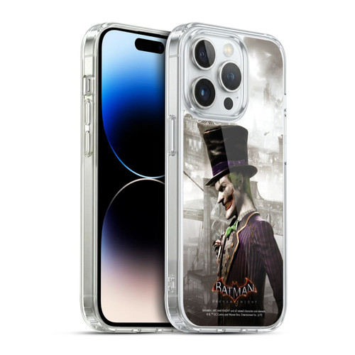 Batman Arkham Knight Characters Joker Soft Gel Case for Apple iPhone 14 Pro