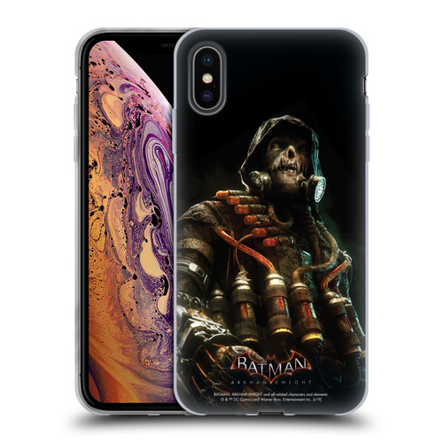 Batman Arkham Knight Characters Scarecrow Soft Gel Case for Apple iPhone XS Max