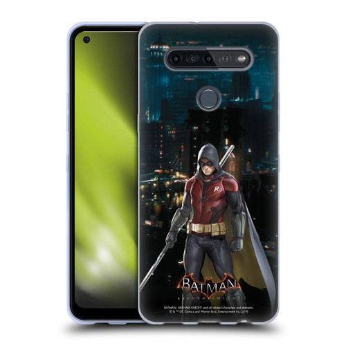 Batman Arkham Knight Characters Red Robin Soft Gel Case for LG K51S