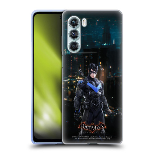 Batman Arkham Knight Characters Nightwing Soft Gel Case for Motorola Edge S30 / Moto G200 5G
