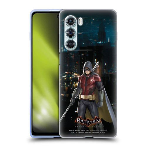 Batman Arkham Knight Characters Red Robin Soft Gel Case for Motorola Edge S30 / Moto G200 5G