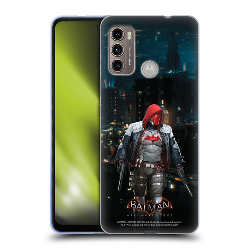 Batman Arkham Knight Characters Red Hood Soft Gel Case for Motorola Moto G60 / Moto G40 Fusion
