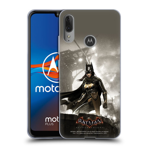 Batman Arkham Knight Characters Batgirl Soft Gel Case for Motorola Moto E6 Plus