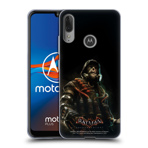 Batman Arkham Knight Characters Scarecrow Soft Gel Case for Motorola Moto E6 Plus