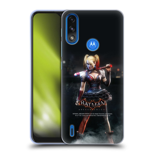 Batman Arkham Knight Characters Harley Quinn Soft Gel Case for Motorola Moto E7 Power / Moto E7i Power
