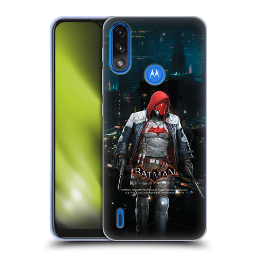 Batman Arkham Knight Characters Red Hood Soft Gel Case for Motorola Moto E7 Power / Moto E7i Power