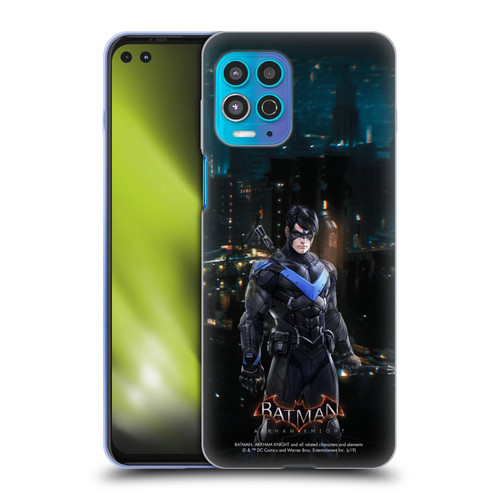 Batman Arkham Knight Characters Nightwing Soft Gel Case for Motorola Moto G100