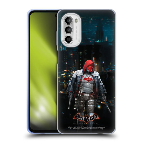 Batman Arkham Knight Characters Red Hood Soft Gel Case for Motorola Moto G52
