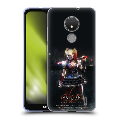 Batman Arkham Knight Characters Harley Quinn Soft Gel Case for Nokia C21