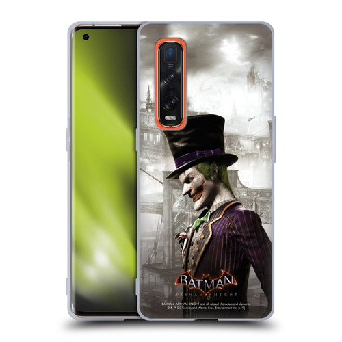 Batman Arkham Knight Characters Joker Soft Gel Case for OPPO Find X2 Pro 5G