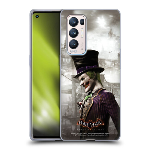 Batman Arkham Knight Characters Joker Soft Gel Case for OPPO Find X3 Neo / Reno5 Pro+ 5G