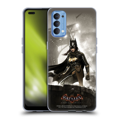 Batman Arkham Knight Characters Batgirl Soft Gel Case for OPPO Reno 4 5G