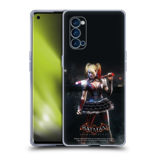 Batman Arkham Knight Characters Harley Quinn Soft Gel Case for OPPO Reno 4 Pro 5G