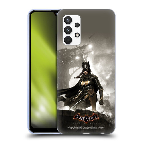 Batman Arkham Knight Characters Batgirl Soft Gel Case for Samsung Galaxy A32 (2021)