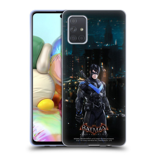 Batman Arkham Knight Characters Nightwing Soft Gel Case for Samsung Galaxy A71 (2019)