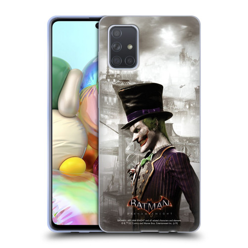 Batman Arkham Knight Characters Joker Soft Gel Case for Samsung Galaxy A71 (2019)