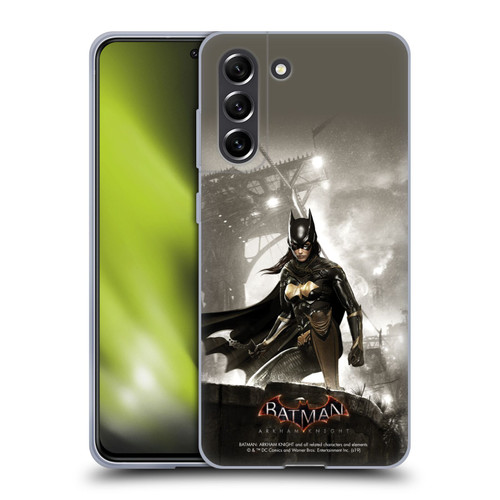Batman Arkham Knight Characters Batgirl Soft Gel Case for Samsung Galaxy S21 FE 5G