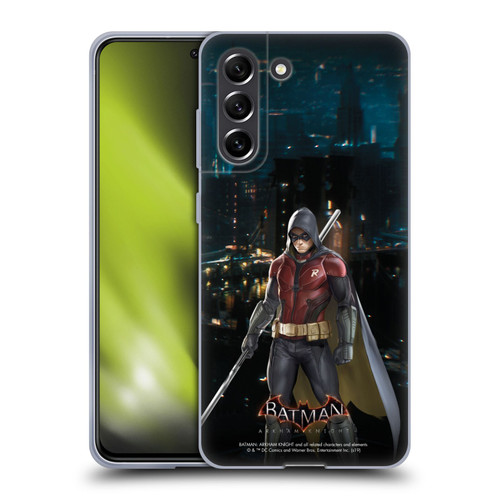 Batman Arkham Knight Characters Red Robin Soft Gel Case for Samsung Galaxy S21 FE 5G