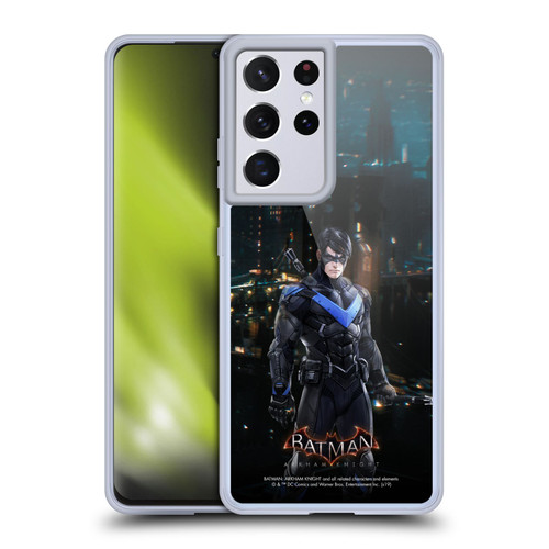 Batman Arkham Knight Characters Nightwing Soft Gel Case for Samsung Galaxy S21 Ultra 5G
