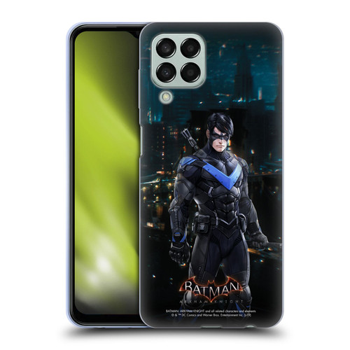 Batman Arkham Knight Characters Nightwing Soft Gel Case for Samsung Galaxy M33 (2022)