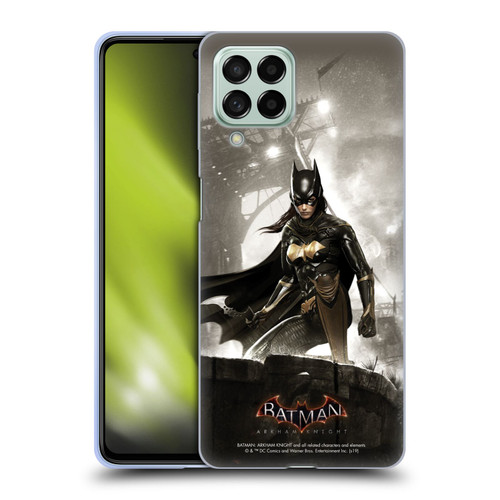 Batman Arkham Knight Characters Batgirl Soft Gel Case for Samsung Galaxy M53 (2022)
