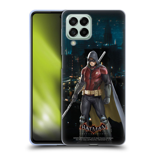 Batman Arkham Knight Characters Red Robin Soft Gel Case for Samsung Galaxy M53 (2022)