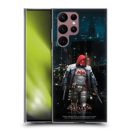 Batman Arkham Knight Characters Red Hood Soft Gel Case for Samsung Galaxy S22 Ultra 5G