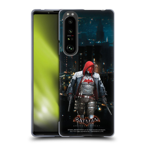 Batman Arkham Knight Characters Red Hood Soft Gel Case for Sony Xperia 1 III