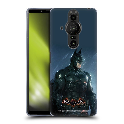 Batman Arkham Knight Characters Batman Soft Gel Case for Sony Xperia Pro-I