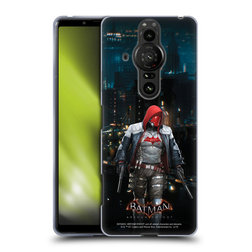 Batman Arkham Knight Characters Red Hood Soft Gel Case for Sony Xperia Pro-I