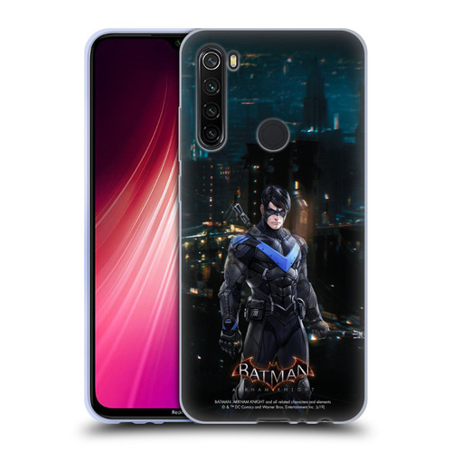 Batman Arkham Knight Characters Nightwing Soft Gel Case for Xiaomi Redmi Note 8T