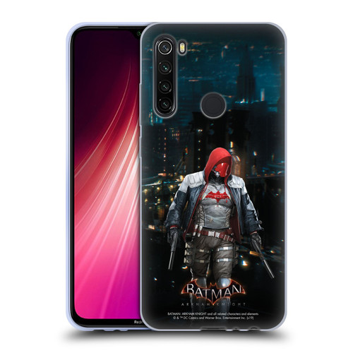 Batman Arkham Knight Characters Red Hood Soft Gel Case for Xiaomi Redmi Note 8T