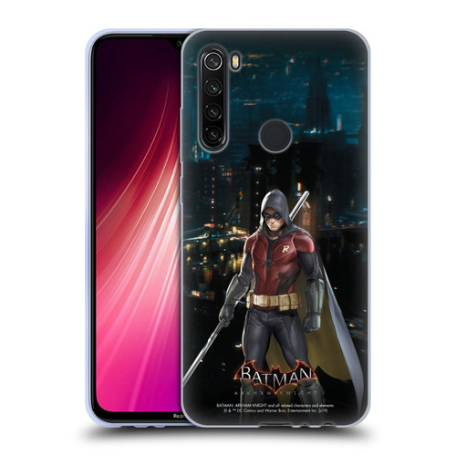 Batman Arkham Knight Characters Red Robin Soft Gel Case for Xiaomi Redmi Note 8T