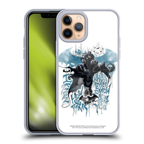 Batman Arkham Knight Graphics How You Think Soft Gel Case for Apple iPhone 11 Pro & MagSafe