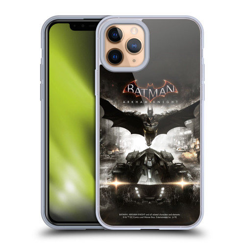 Batman Arkham Knight Graphics Key Art Soft Gel Case for Apple iPhone 11 Pro & MagSafe