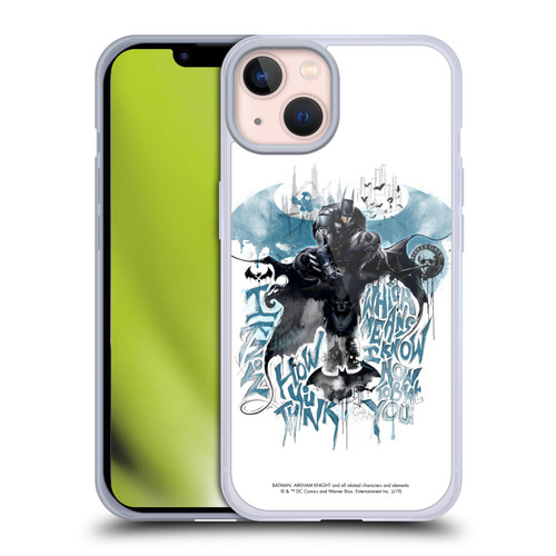Batman Arkham Knight Graphics How You Think Soft Gel Case for Apple iPhone 13