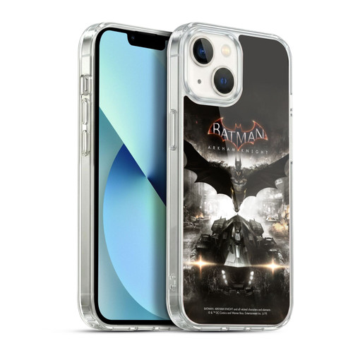 Batman Arkham Knight Graphics Key Art Soft Gel Case for Apple iPhone 13