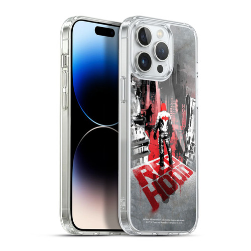 Batman Arkham Knight Graphics Red Hood Soft Gel Case for Apple iPhone 13 Pro Max & MagSafe