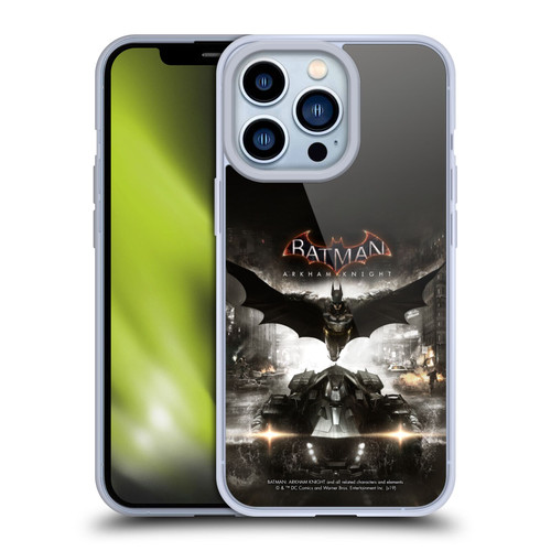 Batman Arkham Knight Graphics Key Art Soft Gel Case for Apple iPhone 13 Pro & MagSafe