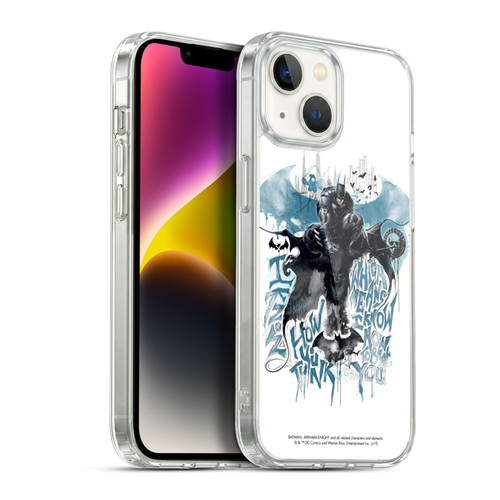 Batman Arkham Knight Graphics How You Think Soft Gel Case for Apple iPhone 14