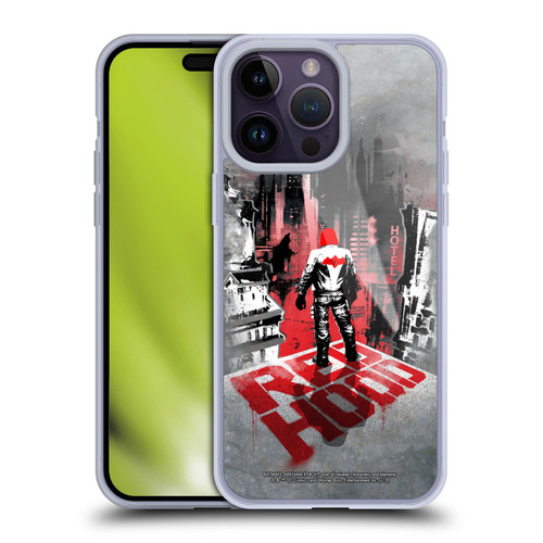 Batman Arkham Knight Graphics Red Hood Soft Gel Case for Apple iPhone 14 Pro Max