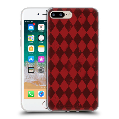 Batman Arkham Knight Graphics Harley Quinn Pattern Soft Gel Case for Apple iPhone 7 Plus / iPhone 8 Plus & MagSafe