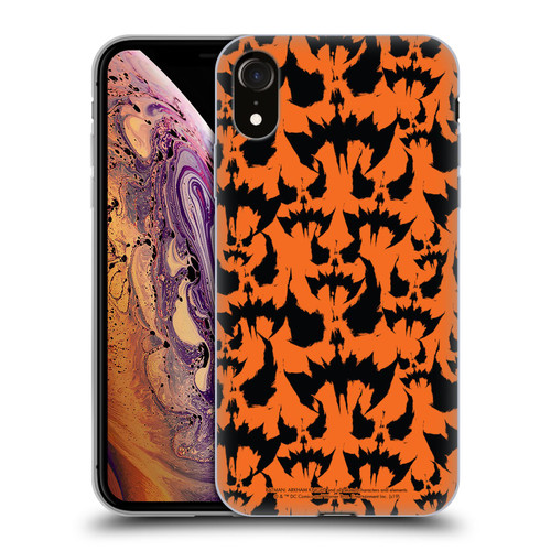 Batman Arkham Knight Graphics Scarecrow Pattern Soft Gel Case for Apple iPhone XR