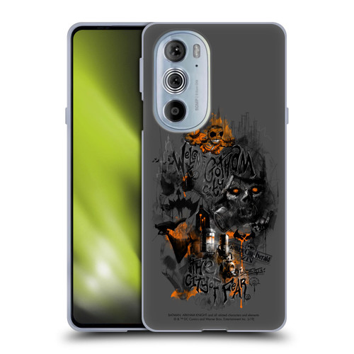 Batman Arkham Knight Graphics City Of Fear Scarecrow Soft Gel Case for Motorola Edge X30