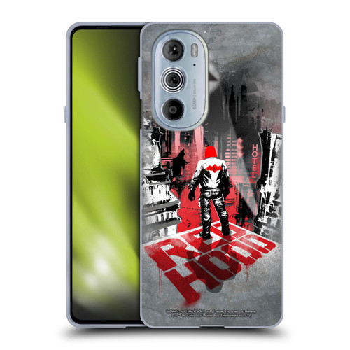 Batman Arkham Knight Graphics Red Hood Soft Gel Case for Motorola Edge X30