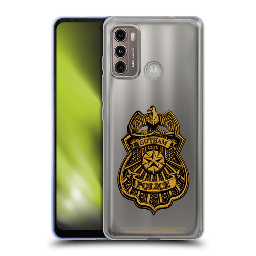 Batman Arkham Knight Graphics Gotham City Police Badge Soft Gel Case for Motorola Moto G60 / Moto G40 Fusion